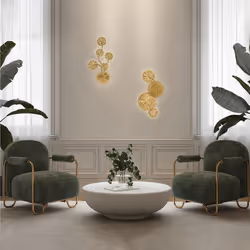 MOOSEE Lampa ścienna LIRIO 6 - złoty