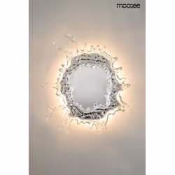 MOOSEE Lampa ścienna SPLASH M - srebrny