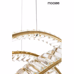 MOOSEE Lampa wisząca WAVE 120 - złoty