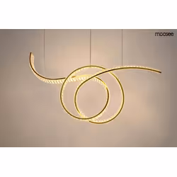 MOOSEE Lampa wisząca WAVE 120 - złoty
