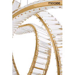 MOOSEE Lampa wisząca WAVE 120 - złoty