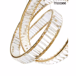 MOOSEE Lampa wisząca WAVE 120 - złoty