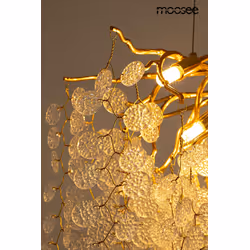 MOOSEE Lampa wisząca RIVIERA 80 - złoty/clear