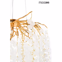 MOOSEE Lampa wisząca RIVIERA 80 - złoty/clear