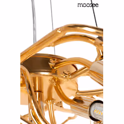 MOOSEE Lampa wisząca RIVIERA 80 - złoty/clear