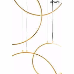 MOOSEE Lampa wisząca CIRCULO SIX - złoty