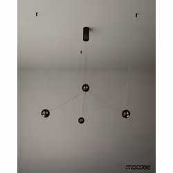 MOOSEE Lampa wisząca OCTO 3 - czarny