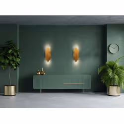 MOOSEE Lampa ścienna HARMONIC - złoty