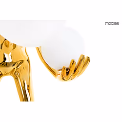 MOOSEE Lampa podłogowa HUMAN GOLD PREMIUM - złoty
