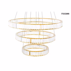 MOOSEE Lampa wisząca LIBERTY TRIPLES - złoty