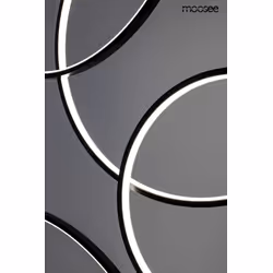 MOOSEE Lampa wisząca CIRCULO SIX - czarny