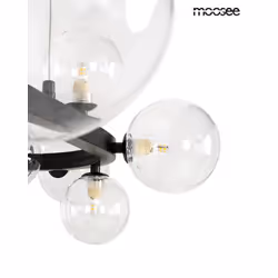 MOOSEE Lampa wisząca ALURE OVAL 120 - czarny