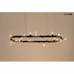 MOOSEE Lampa wisząca ALURE OVAL 120 - czarny