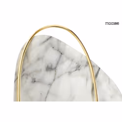 MOOSEE Lampa ścienna ROCK - biały/złoty