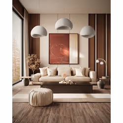 MOOSEE Lampa wisząca NEST 80 - biały