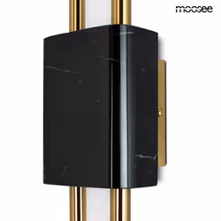 MOOSEE Lampa ścienna EVANS - czarny/złoty