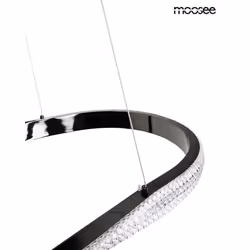 MOOSEE Lampa wisząca ANILLO 120 - czarny