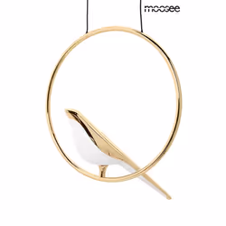 MOOSEE Lampa wisząca BIRD - złoty
