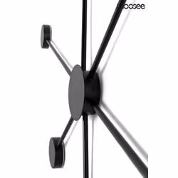 MOOSEE Lampa ścienna SHADOW 6 CLOSE - czarny