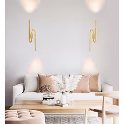 MOOSEE Lampa ścienna MACAROON - złoty