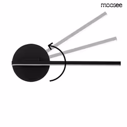 MOOSEE Lampa ścienna HORIZON - czarny
