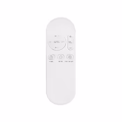 MOOSEE Lampa sufitowa/plafon FANLIGHT wentylator - biały