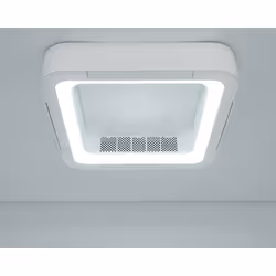 MOOSEE Lampa sufitowa/plafon FANLIGHT wentylator - biały