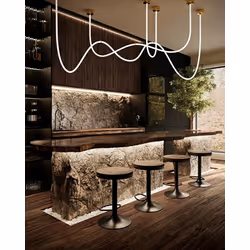 MOOSEE Lampa wisząca LASSO 500 Smart - złoty