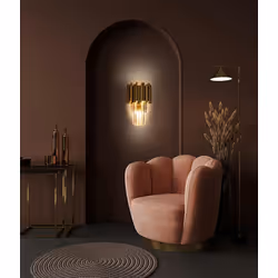 MOOSEE Lampa ścienna IMPERIAL WALL GOLD - złoty