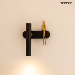 MOOSEE Lampa ścienna BOY TUBE L - czarny