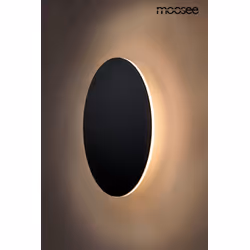 MOOSEE Lampa ścienna SHADOW SUN 25 - czarny