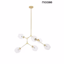 MOOSEE Lampa wisząca SPLIT 6 - złoty