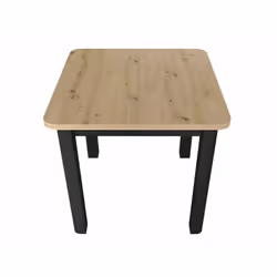 Stół rozkładany OSKAR 80/200x80 - dąb artisan/czarny