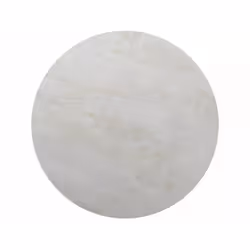 Stół okrągły rozkładany PORTO CERAMIC 120/160x120 - beż połysk/czarny