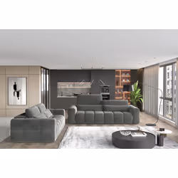 Sofa 2-osobowa z wysuwanym siedziskiem LAGOS 2
