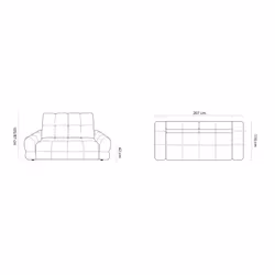Sofa 3-osobowa TOLLO 3