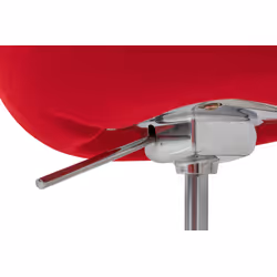Fotel obrotowy SWAN PREMIUM regulowany - czerwony
