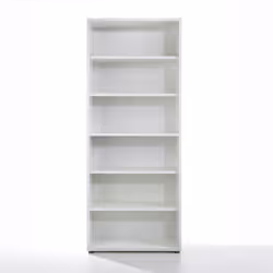 Regał PRIMA 5 (221/89 cm) - biały