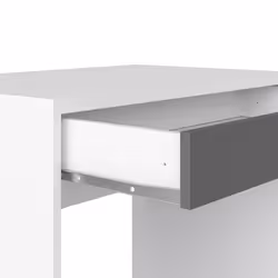 Biurko FUNCTION PLUS - biały/szary