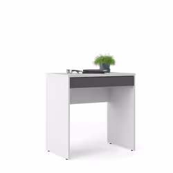 Biurko FUNCTION PLUS - biały/szary