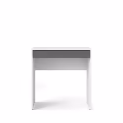 Biurko FUNCTION PLUS - biały/szary