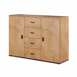 Komoda SIMPLE 2D4S - dąb lefkas