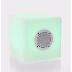 Lampa LED CUBE 20x20 z głośnikiem
