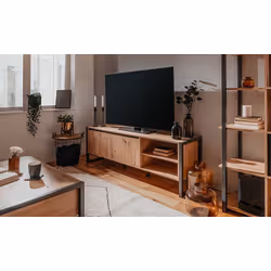 Szafka RTV 2-drzwiowa DENVER - dąb artisan/antracyt