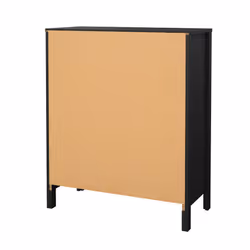 Komoda MADRID 3+2 5 szuflad czarny mat