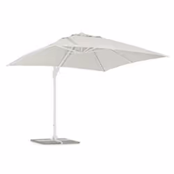 Parasol do ogrodu EDEN WHITE 3x3