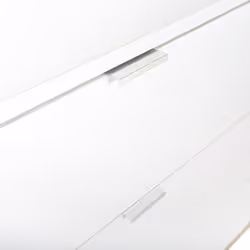Komoda GÖTEBORG 3D1S 120 cm - biały mat/dąb sonoma