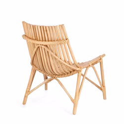 Fotel rattanowy MENENDEZ - naturalny