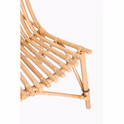 Fotel rattanowy MENENDEZ - naturalny