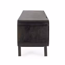 Szafka RTV ORISSA BLACK - czarny